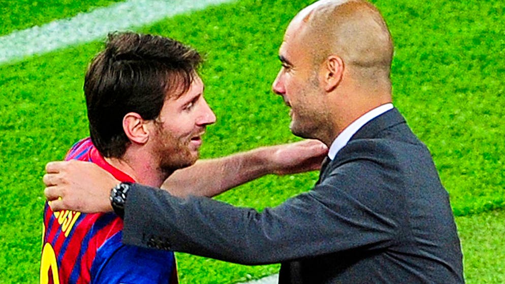 Bald wiedervereint? Lionel Messi und Pep Guardiola.