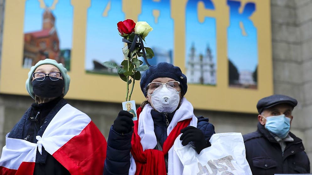 Seit der von massiven Betrugsvorwürfen überschatteten Präsidentschaftswahl am 9. August gibt es in Belarus Massenproteste. (Archivbild)