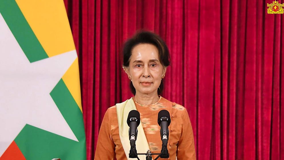 L'icône de la démocratie Aung San Suu Kyi est critiquée à l'international pour les exactions commises contre les Rohingyas en Birmanie (archives).