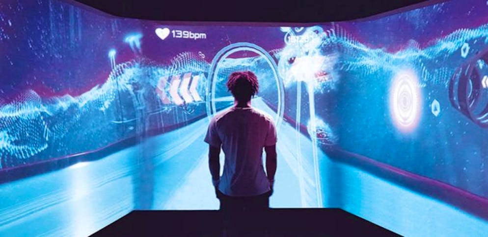 Die kognitive Herausforderung, die dem Spieler durch verschiedene audiovisuelle und spielmechanische Signale vermittelt wird, mache den Sphery Racer laut dem Anbieter zu einem ganzheitlichen Körper- und Gehirntraining.