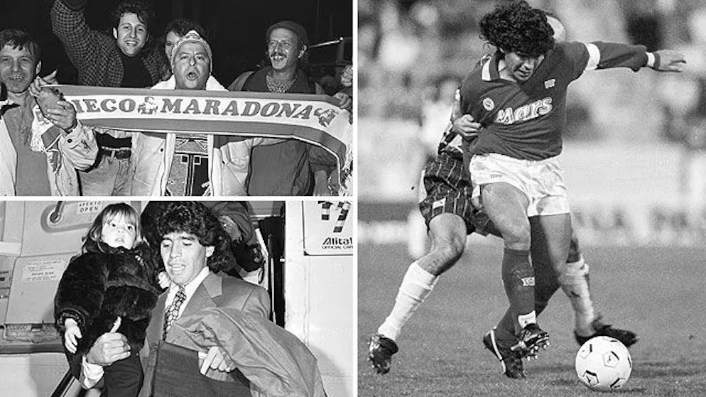 Rückblick. Als Maradona die Schweiz beehrte und Letzigrund gegen Wettingen spielte