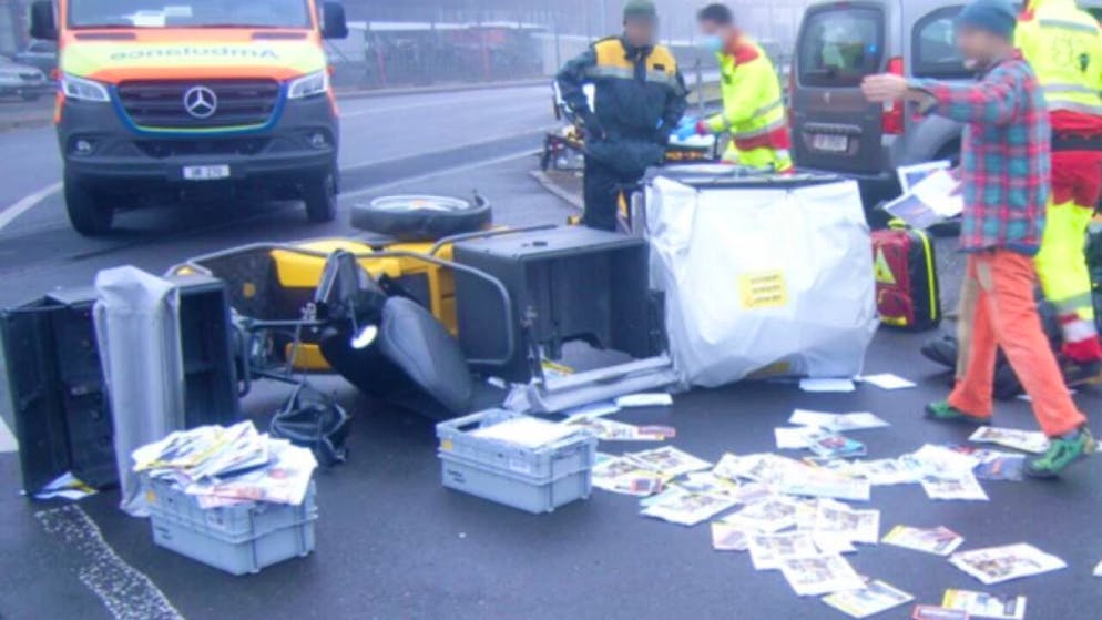 Ein Briefbote ist in Schattdorf UR von einem Auto angefahren worden.
