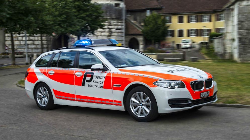 Ein Einsatzfahrzeug der Kantonspolizei Solothurn (Symbolbild).