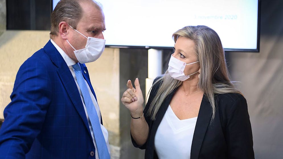 Staatsratspräsidentin Nuria Gorrite fordert die Bürger auf, Kontakte einzuschränken.