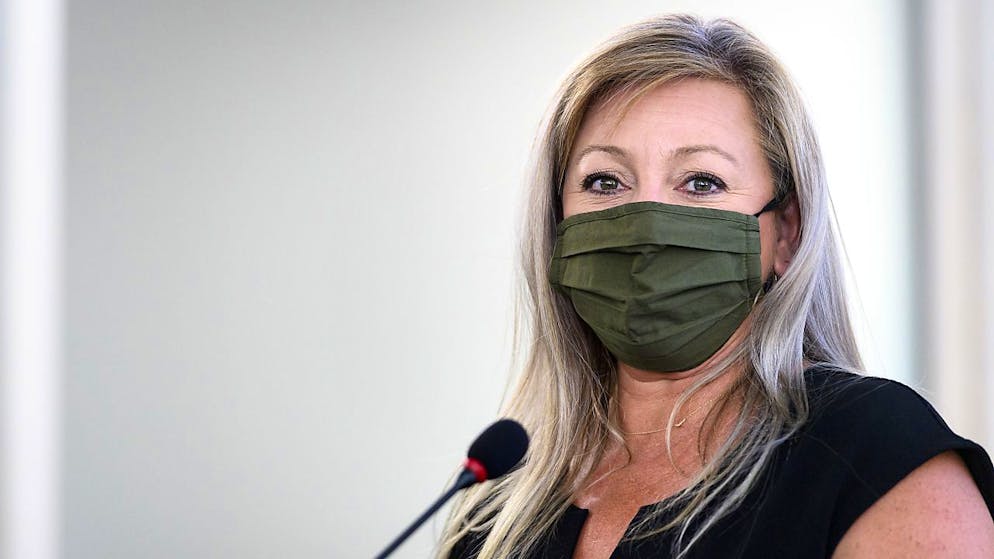 La presidente del Consiglio di Stato vodese Nuria Gorrite