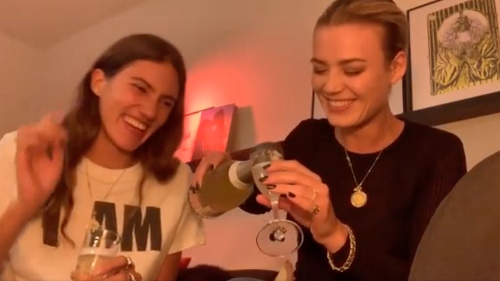 Rinderknecht und Glauser. Tamynique feiern ihre Trennung