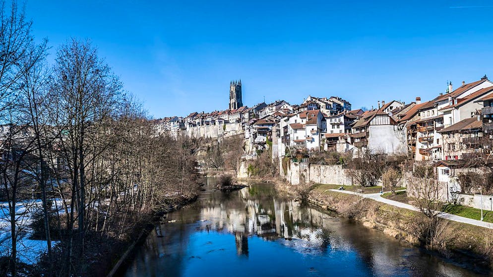 Friburgo in un'immagine d'archivio.
