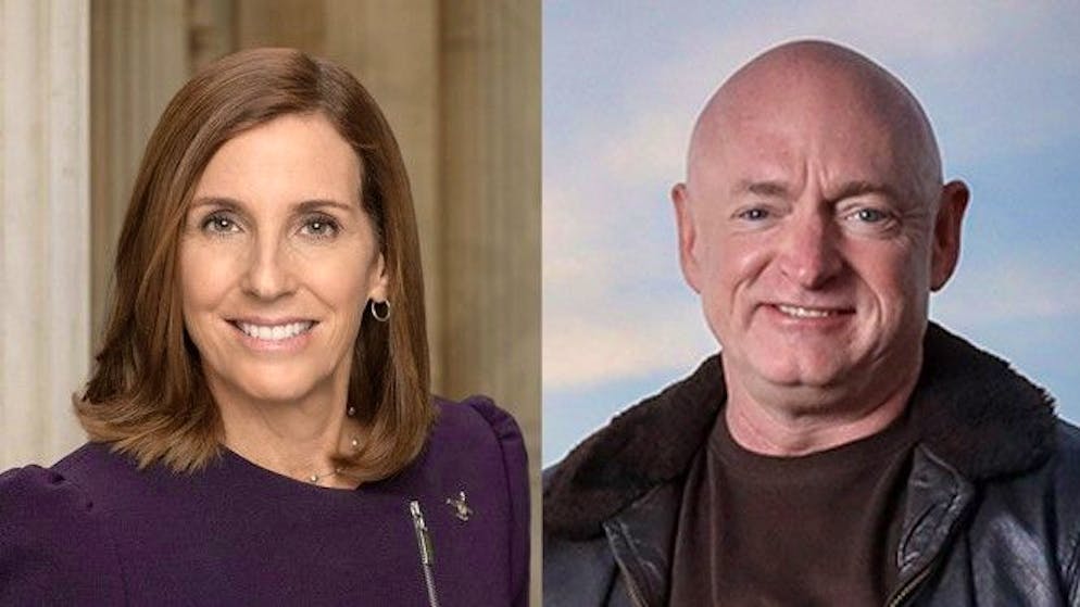 Martha McSally (Republikanerin) tritt gegen Mark Kelly (Demokrat) an. Die beiden ehemaligen Militärpiloten kämpfen um einen der beiden Sitze Arizonas im US-Senat. Martha Mc Sally verlor die Wahl vor zwei Jahren gegen die Demokratin Kyrsten Sinema, rutschte dann aber für den verstorbenen John McCain dennoch in den Senat. Jetzt hofft sie auf die Bestätigung durchs Volk. Aber Herausforderer Mark Kelly hat gemäss ersten Umfragen die Nase vorn.