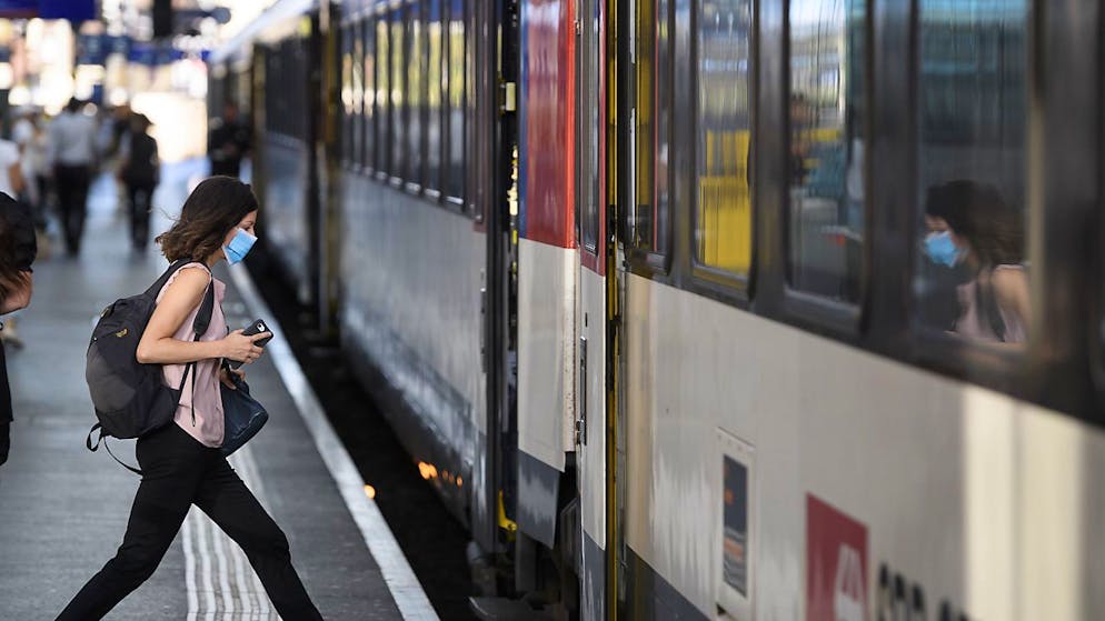 Les trajets en train en direction de l'Italie et de la France sont fortement réduits en raison de la pandémie (image d'illustration).