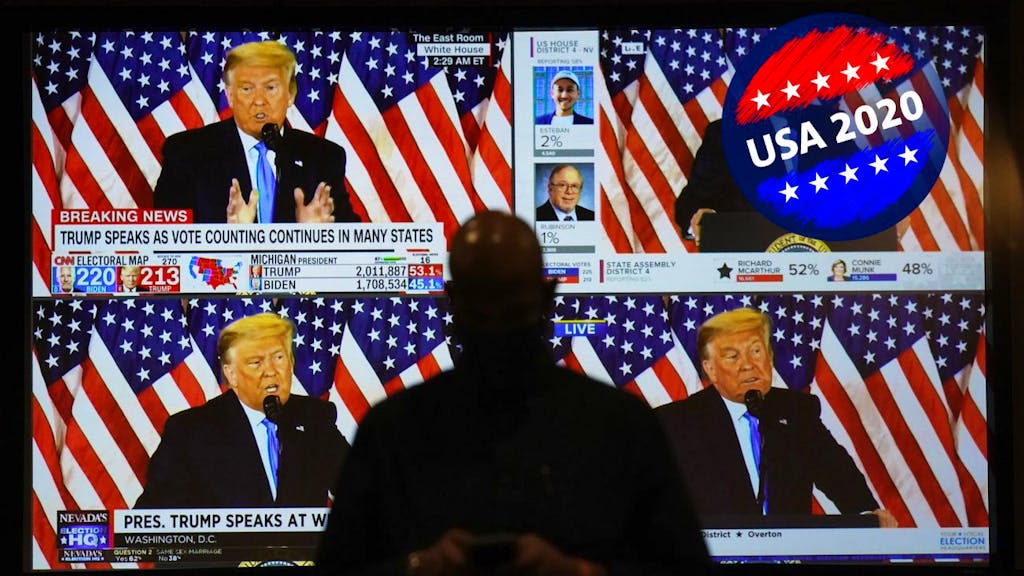 Überblick. Wahlkrimi geht weiter: So steht es im Rennen ums Weisse Haus