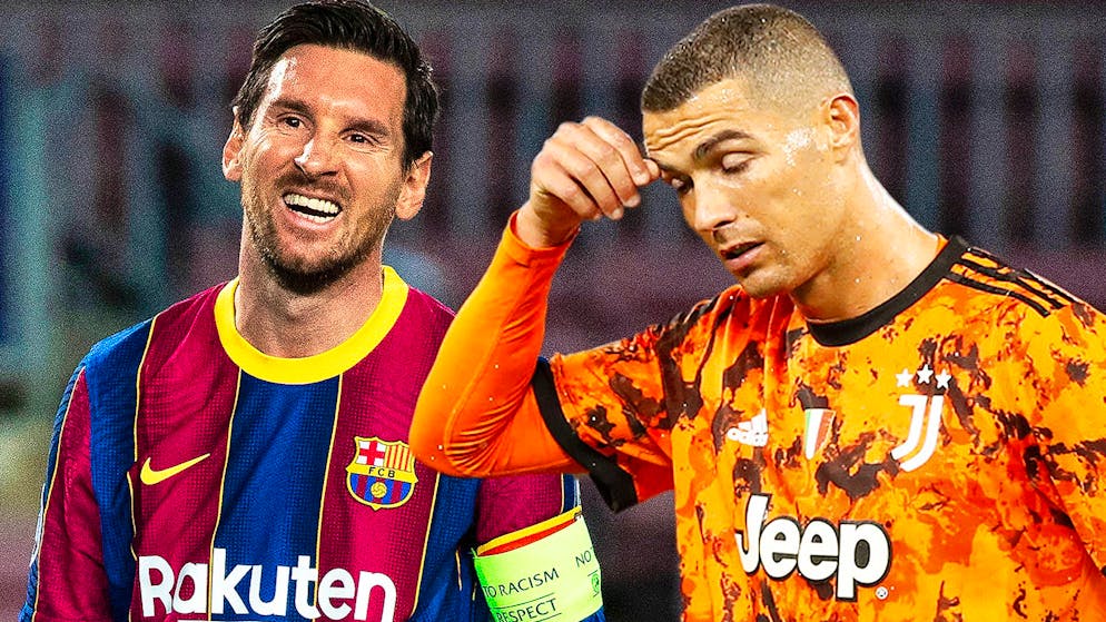 Lionel Messi und Cristiano Ronaldo: Marathonläufer werden die beiden Stürmerstars nicht mehr. Aber das müssen sie auch nicht.