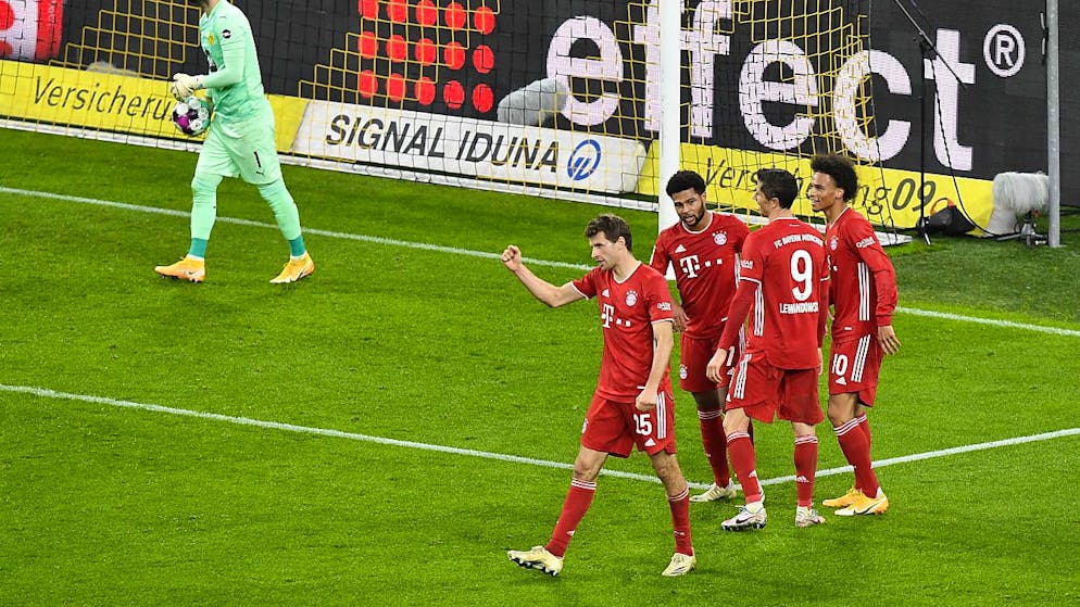 Die Bayern jublen gegen Dortmund erneut: Vierter Sieg in Folge gegen den Rivalen