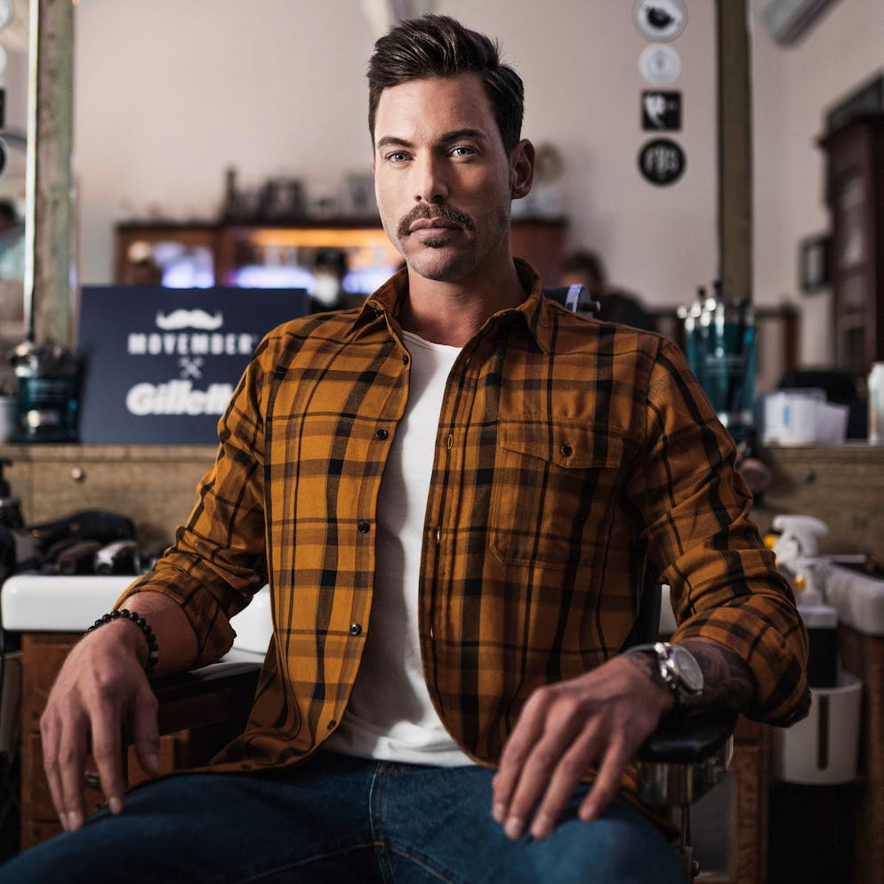 «Es ist mir eine Herzensangelegenheit, zusammen mit Gillette, das Movember-Projekt zu unterstützen und mit meinem ‘Schnauz’ ein Statement zu setzen». Reto Hanselmann.