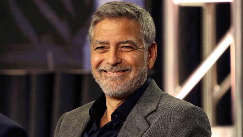 Trotz Corona nicht zu bremsen. George Clooney drehte seinen neuen Film vom Bett aus