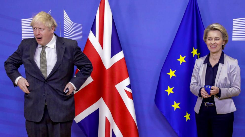 L incontro tra la presidente della Commissione UE Ursula von der Leyen ed il premier britannico Boris Johnson non ha dato risultati. I negoziati sull'accordo di libero scambio tra l'Ue ed il Regno Unito continuano fino a domenica per una decisione finale.