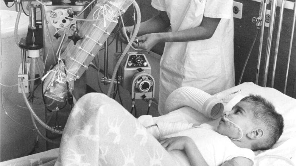 Le jeune patient (ici en septembre 1970) d'alors a aujourd’hui 56 ans et il se porte bien.