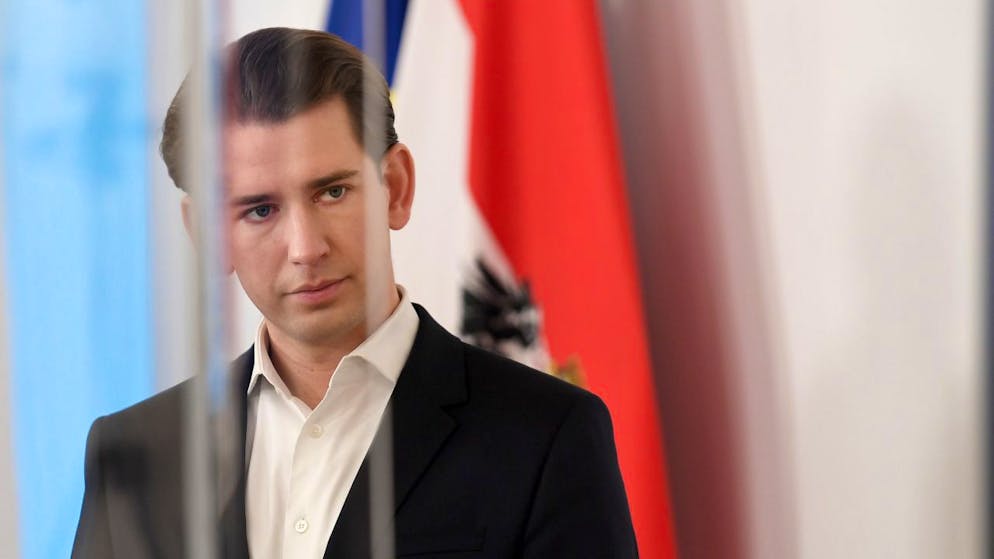 L'ex cancelliere austriaco Sebastian Kurz