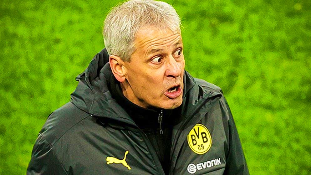 Lucien Favre n'a pas du tout apprécié la prestation de son équipe.
