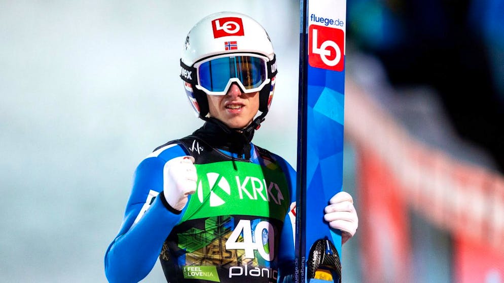 Geschafft: Halvor Egner Granerud führt Norwegen zu Team-Gold.
