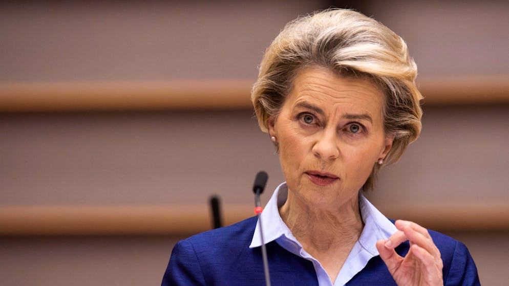 EU-Kommissionspräsidentin Ursula von der Leyen weiss bereits, wo sie im Konflikt mit Russland ansetzen würde.