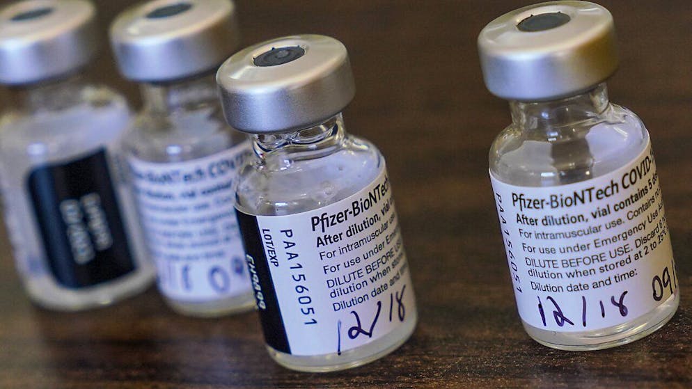 Il vaccino di Pfizer-BioNTech, in un'immagine d'archivio.