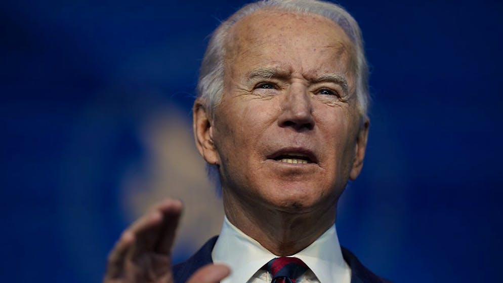Der gewählte US-Präsident Joe Biden.