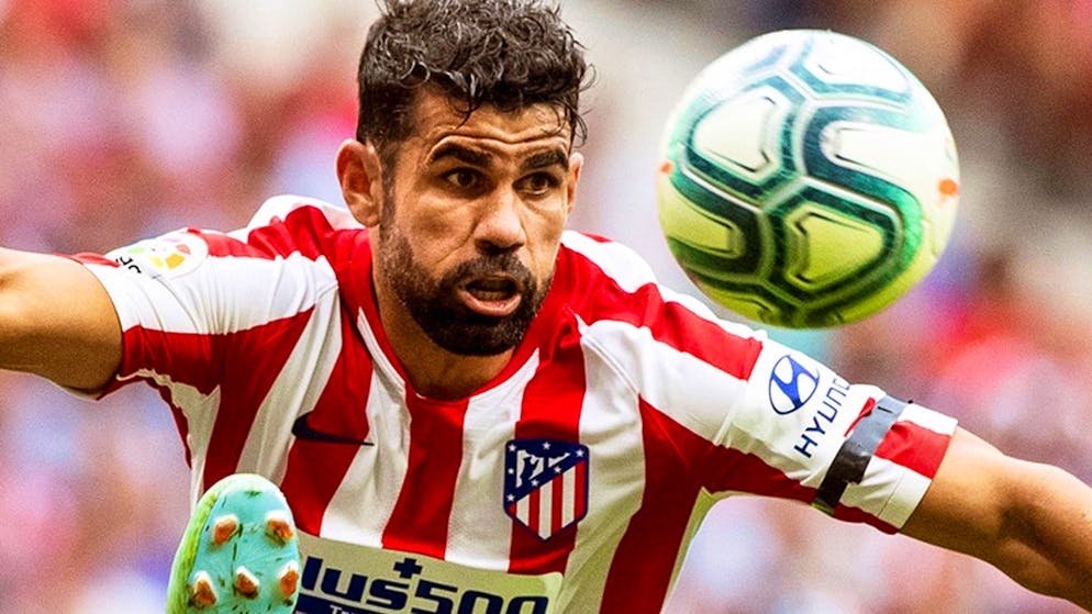 epa07811126 Atletico Madrid's Diego Costa in action during a Spanish LaLiga soccer match between Atletico Madrid and SD Eibar at the Wanda Metropolino stadium in Madrid, Spain, 01 September 2019. EPA/Rodrigo Jimenez