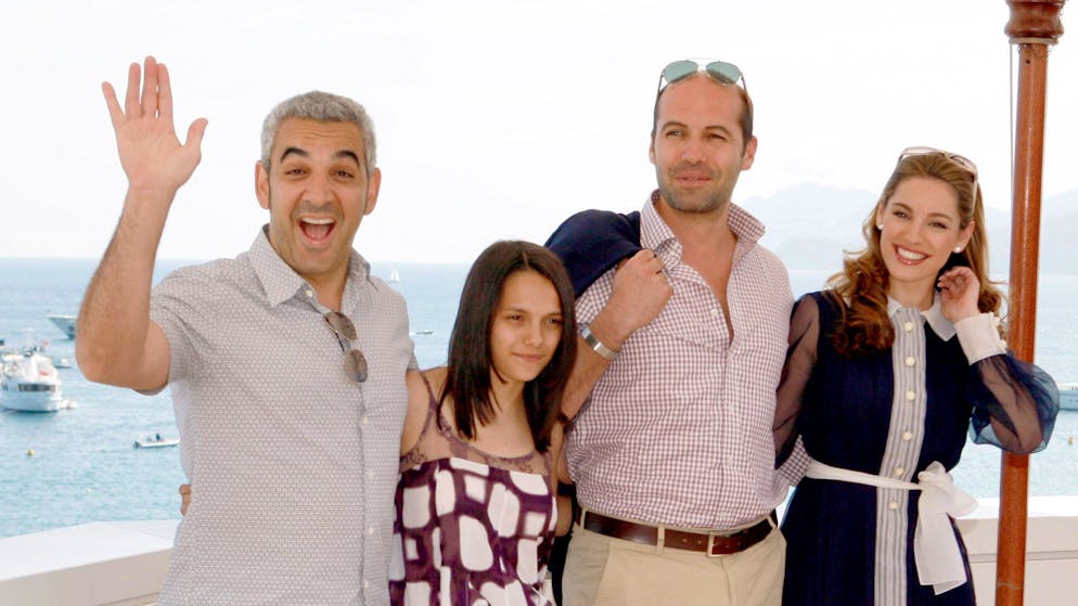 Alki David, Amber Sawa, Billy Zane and Kelly Brook (Photo by Richard Lewis / FilmMagic)