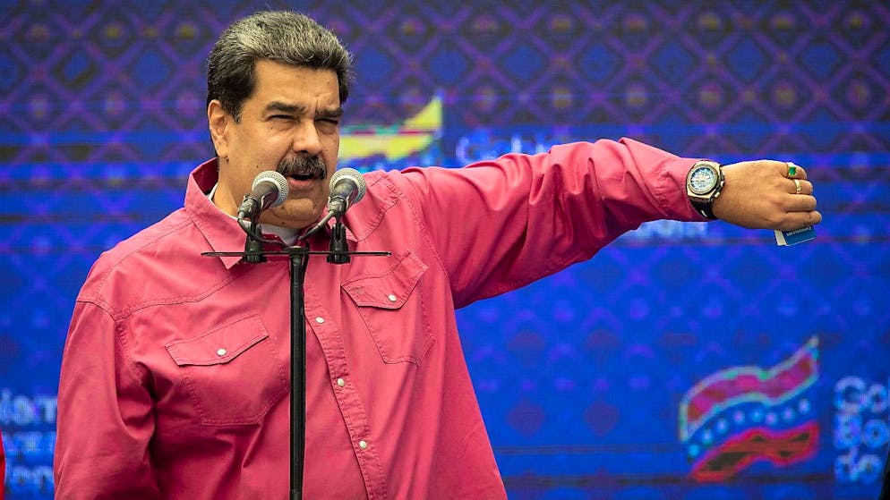«Heureuse aube au parfum de victoire: nous avons une nouvelle assemblée nationale, nous avons remporté une immense victoire», s'est félicité Nicolas Maduro, président du Venezuela depuis 2013 (archives).