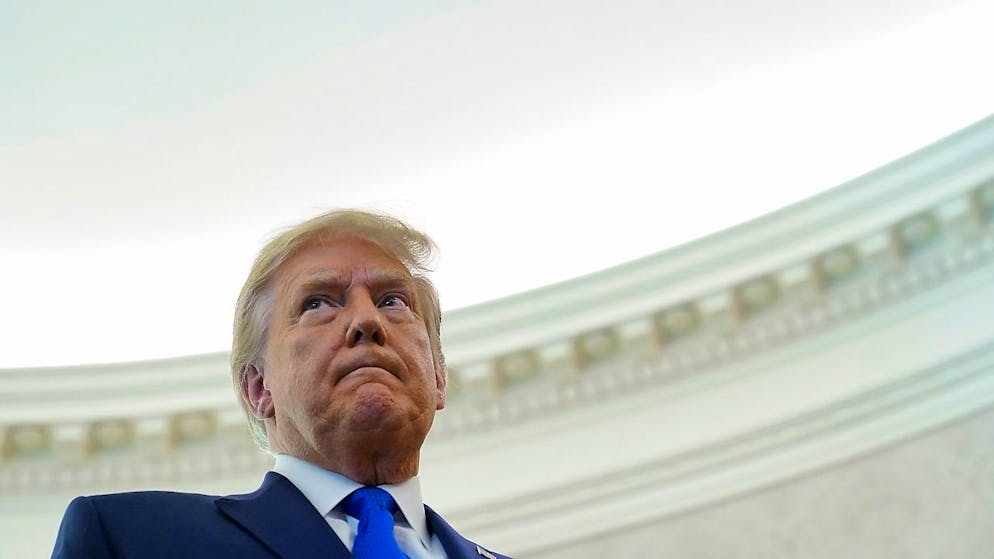 Donald Trump behauptet seit der Wahl vom 3. November, dass ihm der Sieg durch massiven Betrug genommen worden sei.