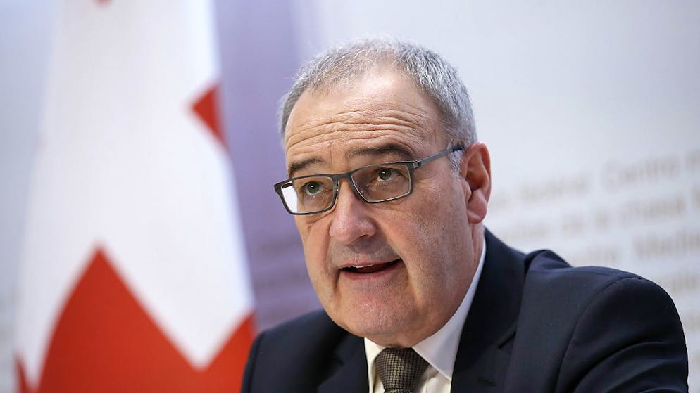 Guy Parmelin va présider la Confédération l'année prochaine (archives).