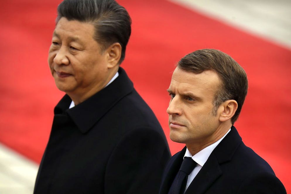 Macron s'entretient avec Xi Jinping du climat
