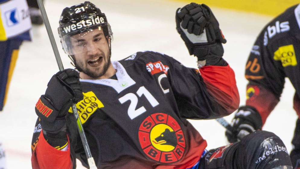Hat für ein paar Wochen nichts viel zu jubeln: der angeschlagene SCB-Captain Simon Moser