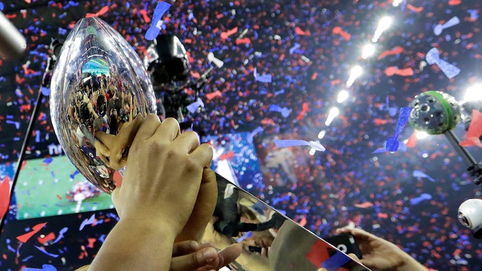 Die Vince-Lombardi-Trophäe.