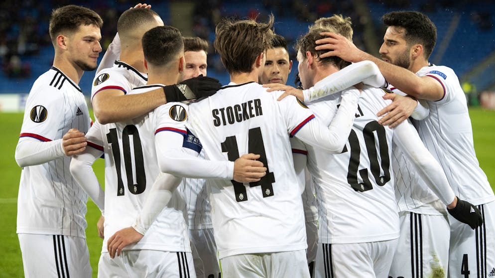 Sportbilder des Tages. ... Basel steht im Achtelfinal der Europa League.