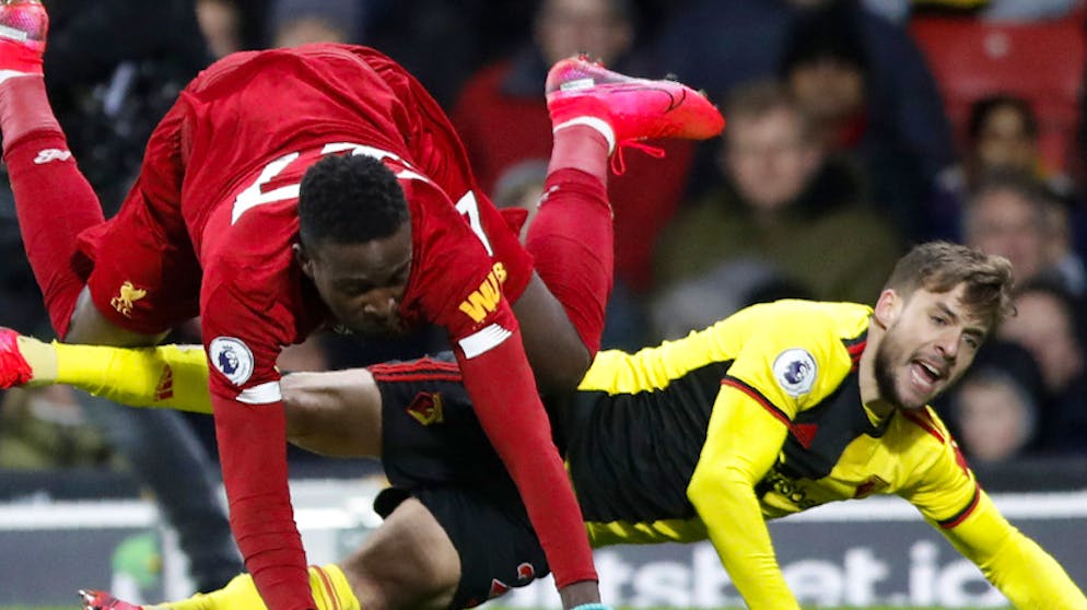 Sportbilder des Tages. Alles hat ein Ende, nur die Wurst hat zwei: Liverpool strauchelt gegen Watford und verliert erstmals in dieser Saison in der Premier League.