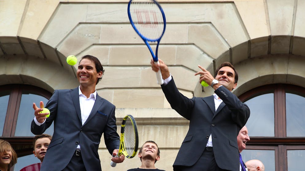 20 Bilder, die beweisen, dass Federer und Nadal gute Kumpels sind