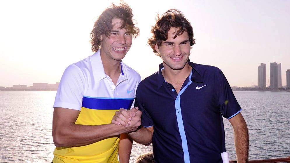 20 Bilder, die beweisen, dass Federer und Nadal gute Kumpels sind