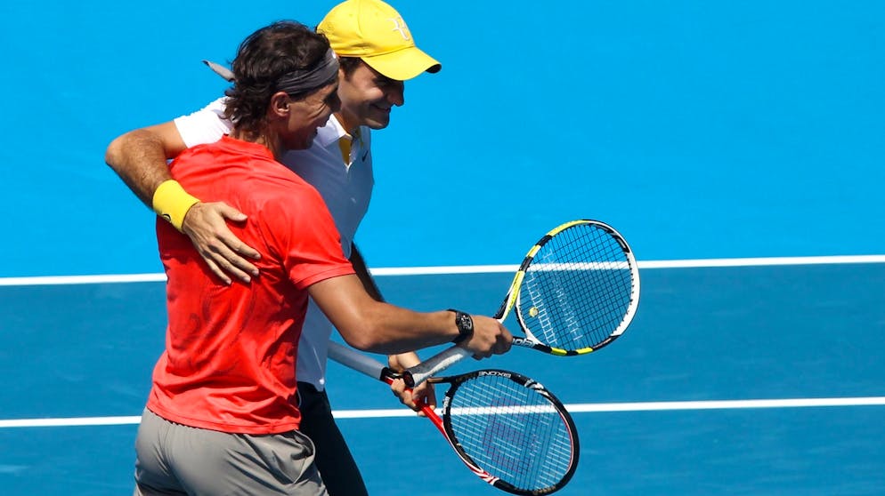 20 Bilder, die beweisen, dass Federer und Nadal gute Kumpels sind