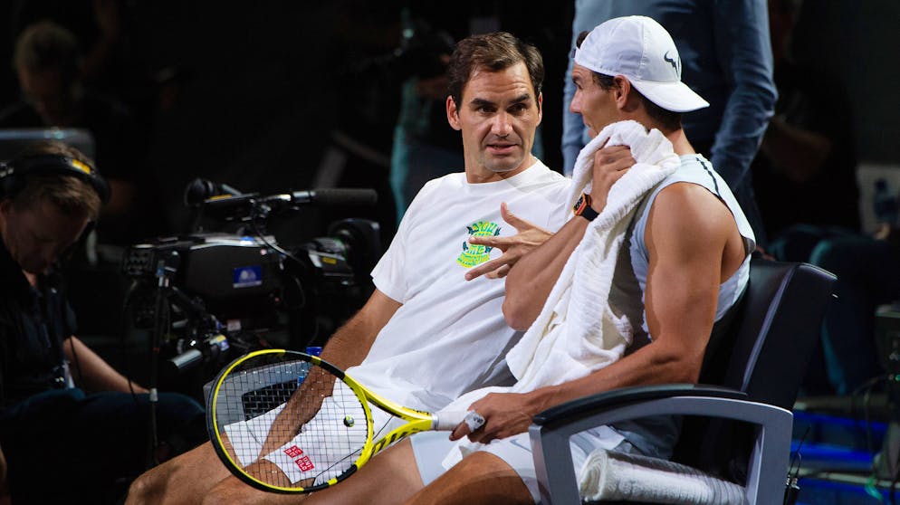 20 Bilder, die beweisen, dass Federer und Nadal gute Kumpels sind