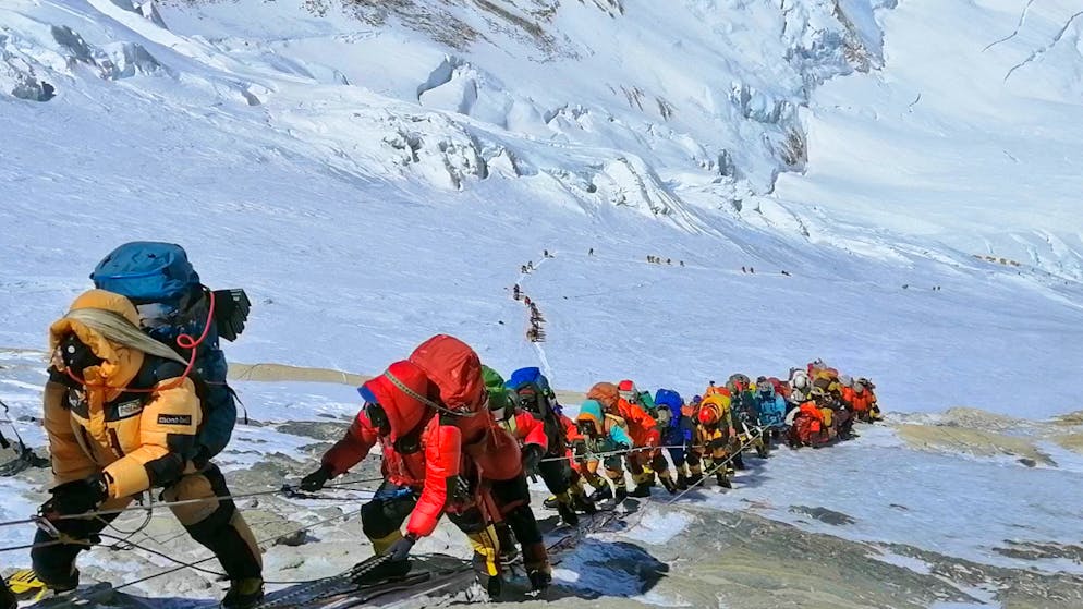 Annullate tutte le spedizioni sull'Everest (foto d'archivio)