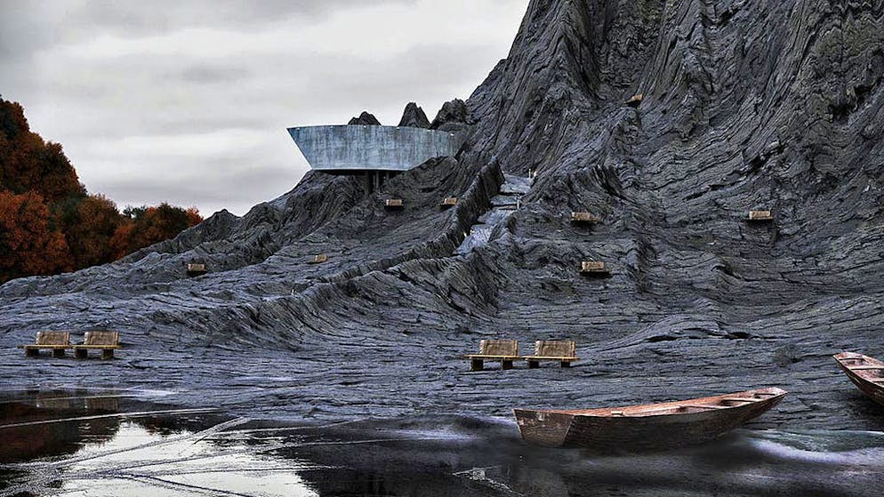 Vivere come il cattivo di James Bond. L’iraniano Reza Mohtashami ha progettato una casa che sarebbe perfetta per il cattivo di uno dei film di James Bond.