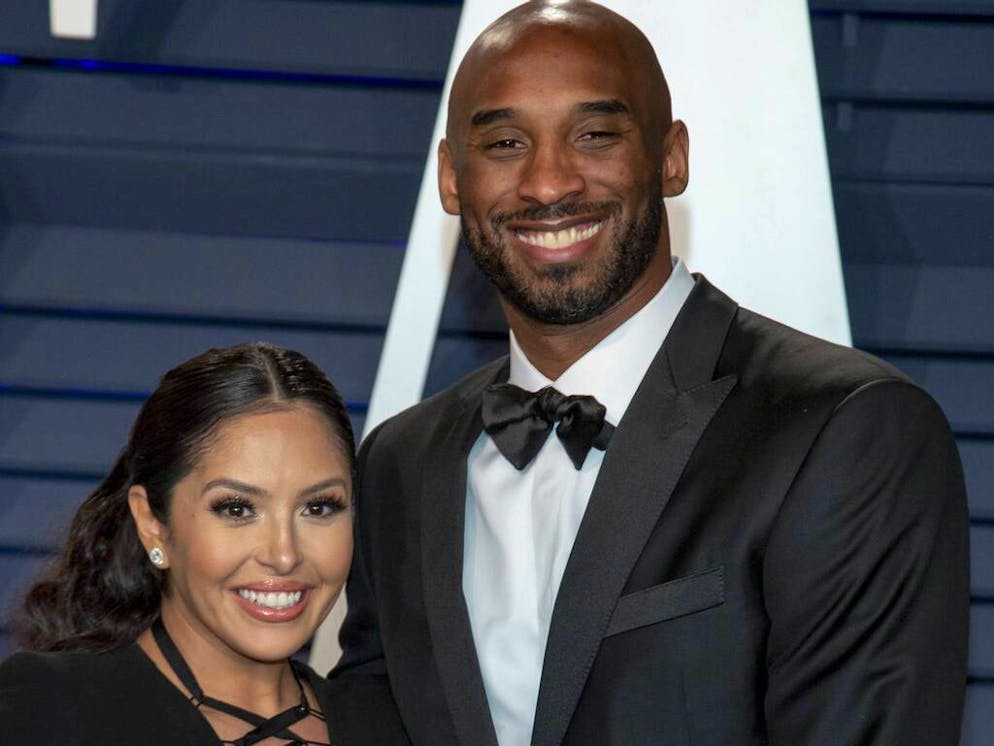 Vanessa Laine Bryant (l) and Kobe Bryant attend the Vanity Fair Oscar Party at Wallis Annenberg Center for the Performing Arts in Beverly Hills, Los Angeles, USA, on 24 February 2019.
Where: Beverly Hills, California, United States
When: 24 Feb 2019
Credit: Hubert Boesl/picture-alliance/Cover Images