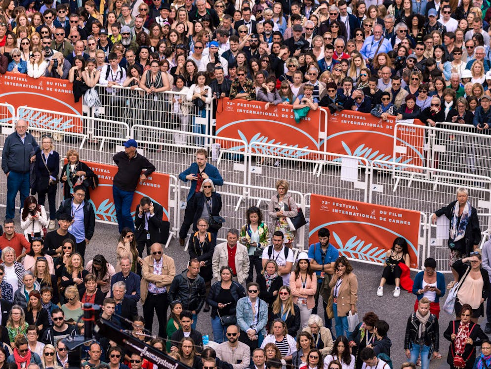 239648 Terence Baelen/Starface 2019-05-21
Cannes France
72eme Festival International du Film de Cannes. Montée des marches du film "Once upon a time ... in hollywood" depuis la terrasse du palais. 72th International Cannes Film Festival. Red Carpet for "Once upon a time ... in hollywood" movie from the rooftop. Croisette
_sans_perso