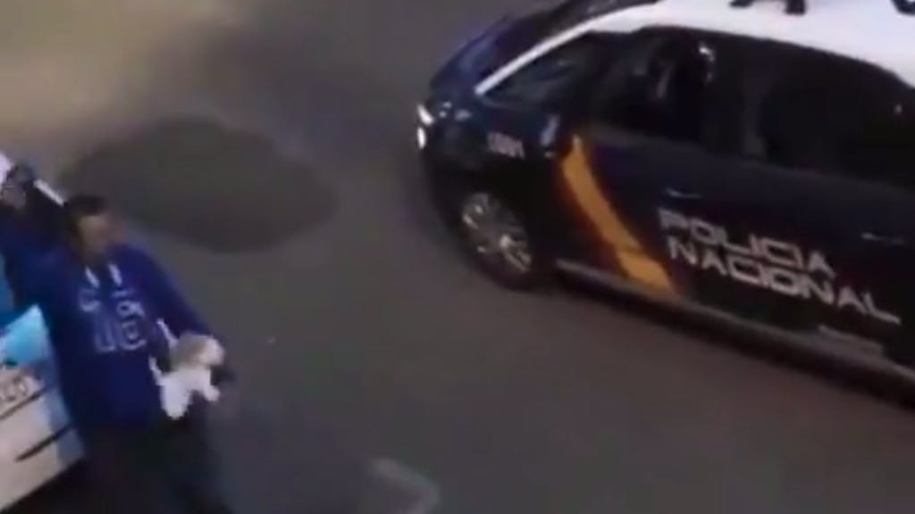 Ausgangssperre. Spanier gehen mit Stoffhunden, Vögeln und Schweinen Gassi