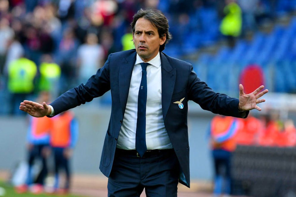 Simone Inzaghi, allenatore della Lazio