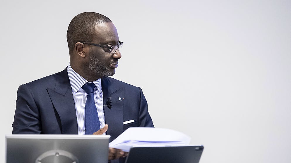 L'ex CEO di Credit Suisse, Tidjane Thiam.