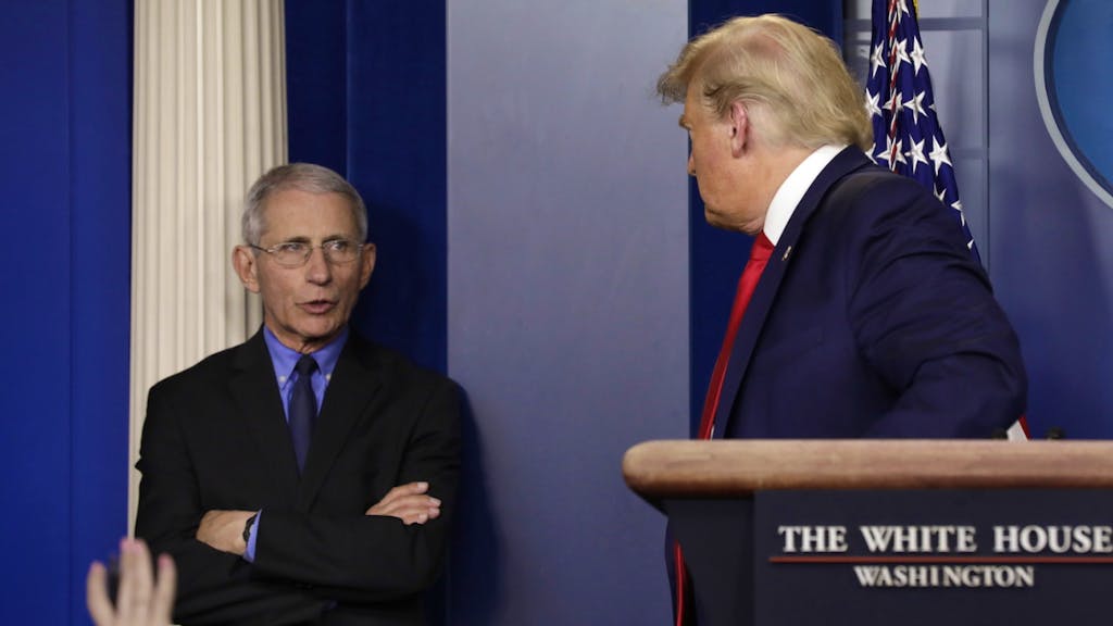 Viren-Experte Fauci. Er muss die Pandemie bekämpfen – und Trump die Stirn bieten