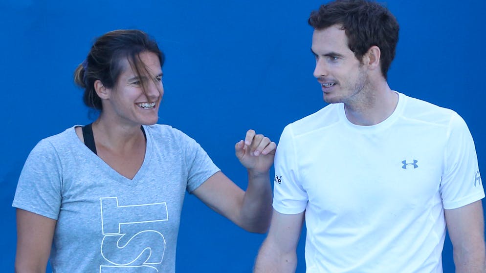 Amelie Mauresmo e Andy Murray (2015)