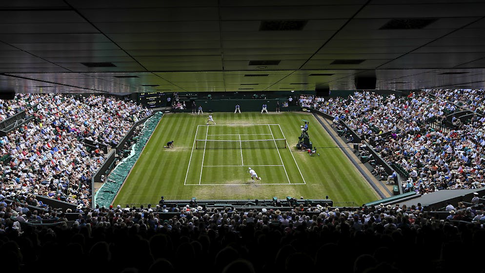In Wimbledon gibt es in diesem Jahr kein Grand-Slam-Turnier.